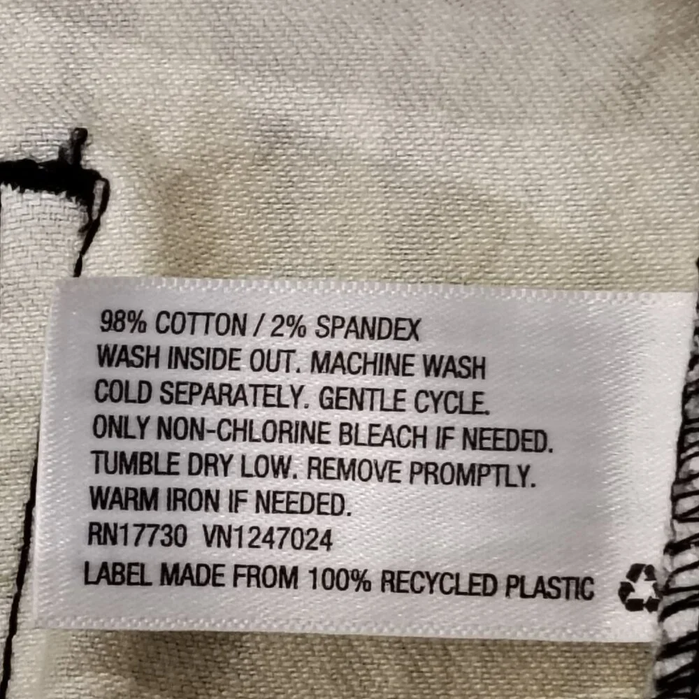 Snakeskin Print Skinny Pants Size 6 Wild Fable Neutral Stretch Denim Pockets - Picture 9 of 16